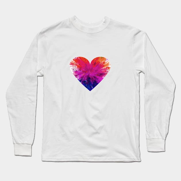 heart Long Sleeve T-Shirt by PREMIUMSHOP